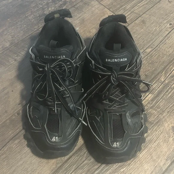BALENCIAGA ブラック track サイズ41 Men's Track Sneaker in Black | Balenciaga US